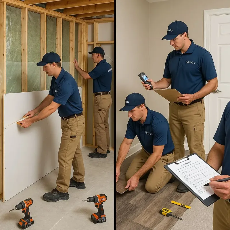 Repairs and Reconstruction process in Martinsville, IN